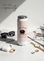 Personalized Ivora Metal Can Sipper 500 ML | Celestial Promise Print | Double Walled Hot & Cold Tumbler