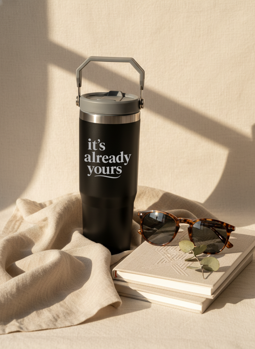 WayFay Tumbler Double Walled Insulated 12 hrs+ 1000 ML | 7 Colors|Already Yours | 1 Litre 1219 Avenue