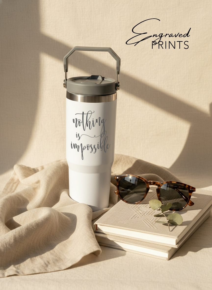 WayFay Tumbler Double Walled Insulated 12 hrs+ 1000 ML | 7 Colors|Im-Possible | 1 Litre 1219 Avenue